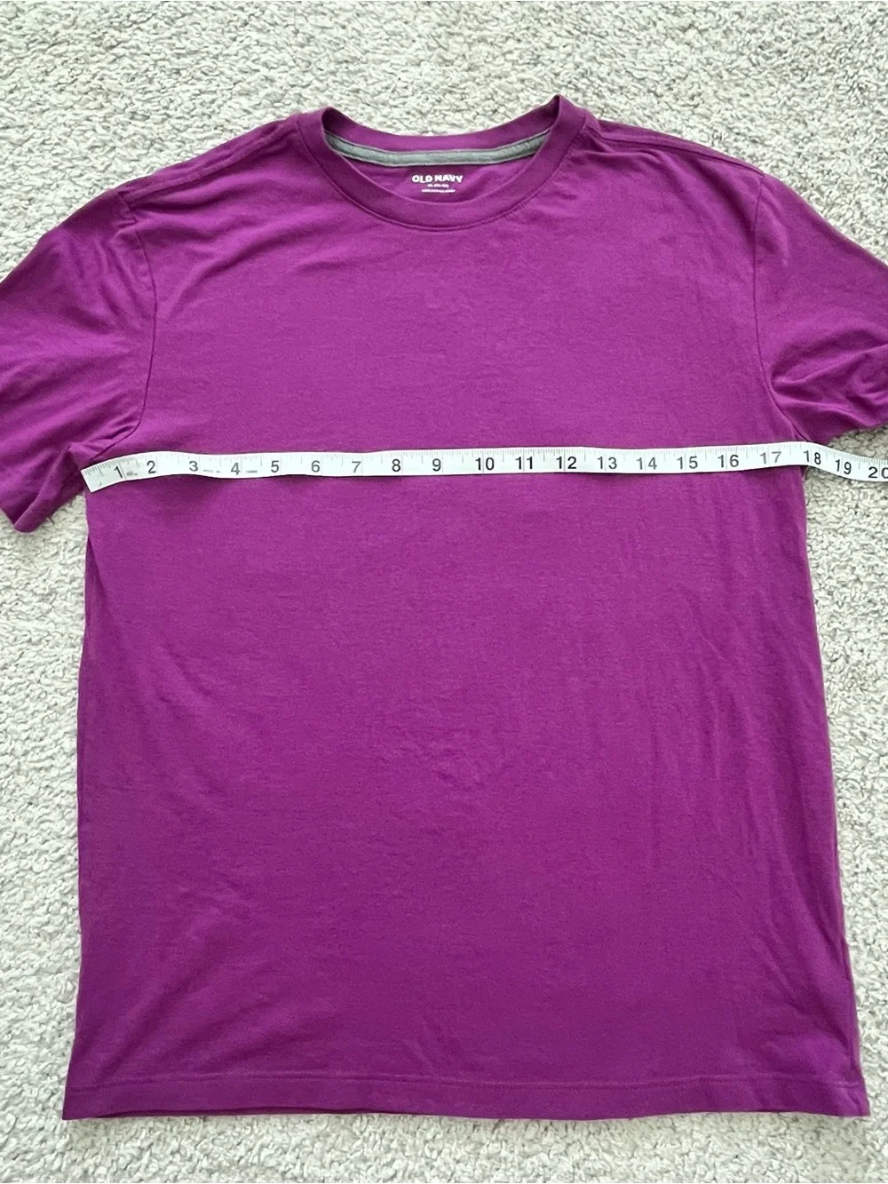 Old Navy Boys Short Sleeve Tee - Bright Magenta
